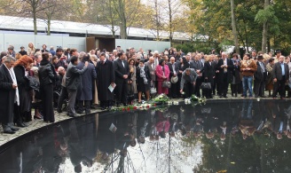 Inauguration of the Memorial to the Murdered Sinti and Roma under the National Socialist Regime, October 24, 2012